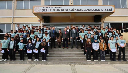 Akran zorbalığına karşı and içtiler