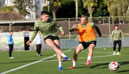Alanyaspor, Gençlerbirliği maçı hazırlıklarına başladı