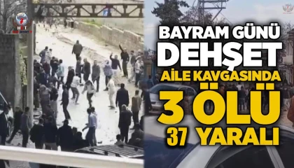 Altınözü'nde Aile Kavgası: 3 Ölü, 37 Yaralı