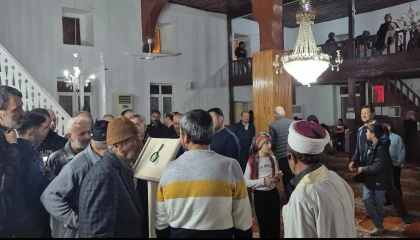 Anamurda Kadir Gecesinde Sakal-ı Şerif ziyarete açıldı