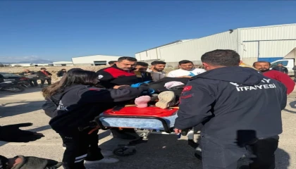 Antakyada trafik kazası: 1 yaralı