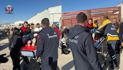 Antakyada trafik kazası: 1 yaralı