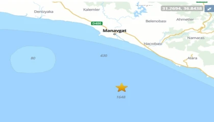 Antalya Körfezinde 4,1 deprem