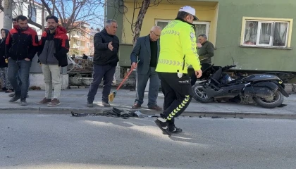 Burdurda kazada ağır yaralanan motosiklet sürücüsünden acı haber