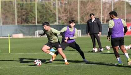Corendon Alanyaspor, Galatasaray maçı hazırlıklarını tamamladı