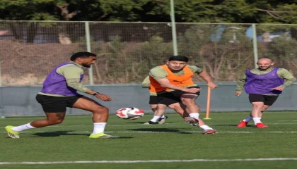 Corendon Alanyaspor, Göztepe maçı hazırlıkları sürdürdü