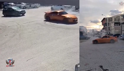 Drift atan sürücüye 140 bin TL ceza