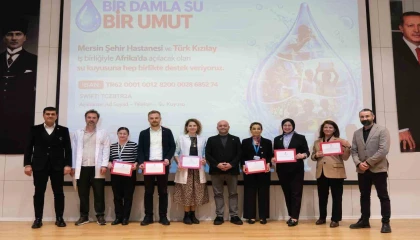 El emeği ürünler Afrikada açılacak su kuyusuna umut oldu