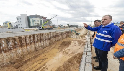 Hal Katlı Kavşağı nisan ayında hizmete girecek
