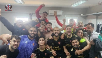 HASSA 1939 FK'DA GALİBİYET SEVİNCİ