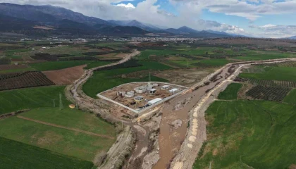 Hatay Büyükşehir Belediyesi, Hassaya atıksu arıtma tesisi inşa ediyor