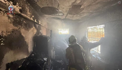 Hatay’da yanan ev küle döndü