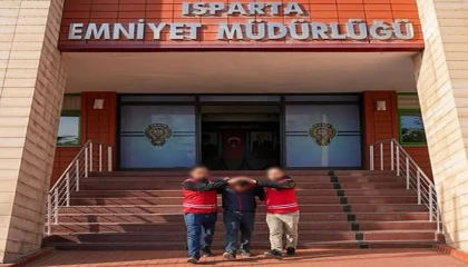 Ispartada 9 yıl hapis cezasıyla aranan şahıs yakalandı