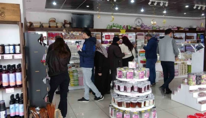 Ispartanın gül lokumuna bayram öncesi yoğun talep