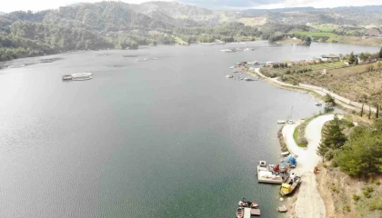 Kahramanmaraşın barajları doldu taştı