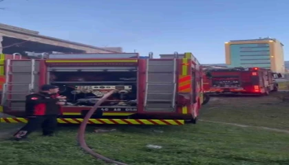 Kahramanmaraşta fabrika yangını