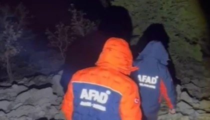 Kahramanmaraşta mahsur kalan 8 dağcı kurtarıldı