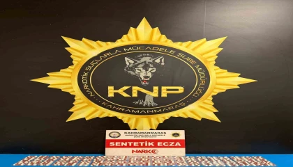 Kahramanmaraşta narkotik operasyonu: 3 tutuklama