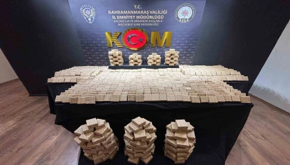 Kahramanmaraşta narkotik ve kaçakçılık operasyonu