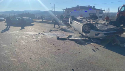 Kahramanmaraşta trafik kazası: 2 yaralı