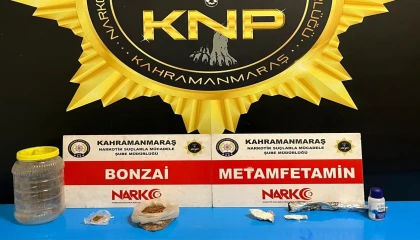 Kahramanmaraşta uyuşturucu operasyonu: 1 tutuklama