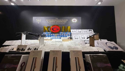 Kahramanmaraşta uyuşturucu ve kaçakçılık operasyonu: 1 tutuklama