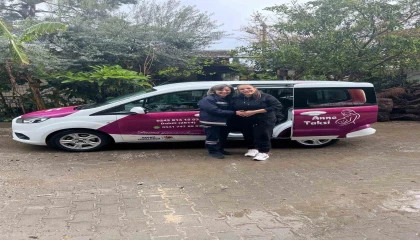 Kemerde Anne Taksi hizmet vermeye başladı