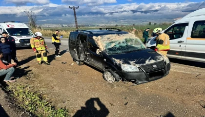Kırıkhanda trafik kazası: 1 yaralı
