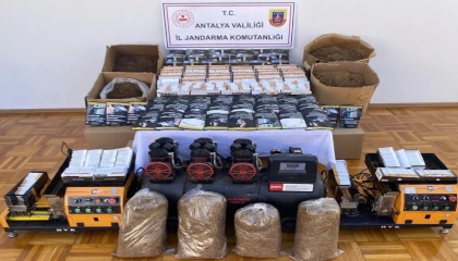 Kumlucada 150 kilo kıyılmış tütün ele geçirildi