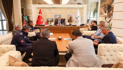 Manavgatta sezon öncesi ulaşım ve güvenlik masaya yatırıldı