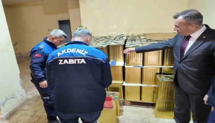 Mersinde 4,5 ton sahte zeytinyağı ele geçirildi