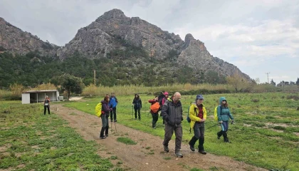 Mersinde Kilikya Yolu bayramda doğaseverlerin rotası oldu