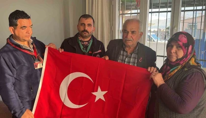Osmaniyede 18 Mart dolayısıyla şehit aileleri ziyaret edildi