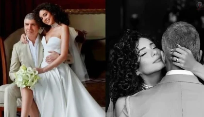 Özcan Deniz ve Samar Dadgar, Boğaz'da aşk tazeledi