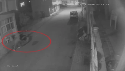 Park halindeki motosikleti çaldılar