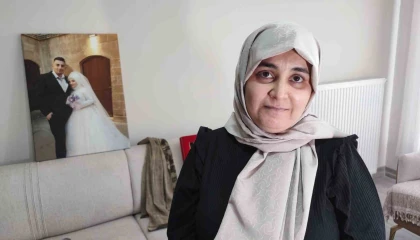 Şehit eşinden duygulandıran talep: Eşimin adı yaşasın yeter