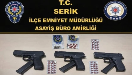 Serikte silahla ateş ederek kamu güvenliğini tehlikeye sokan 7 kişi tutuklandı