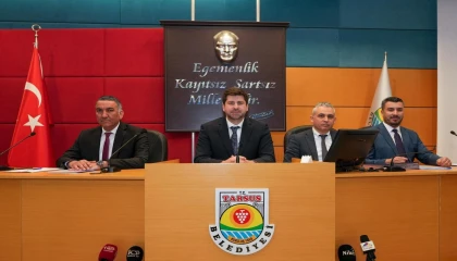Tarsus Belediyesi Meclisinde yatırım, dayanışma ve yeni projeler öne çıktı