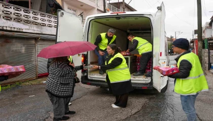 Tarsusta bayram sofrası evlere taşındı: 15 bin kişiye ulaşıldı