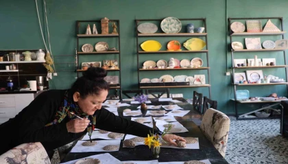 Tescilli Kozan portakalı yükümlülerin elinde sanata dönüştü