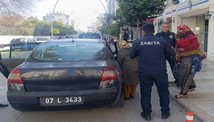 Zabıtaya dilenirken yakalanan dilenci, ‘Yetişin taciz ediyorlar diyerek kaçmaya çalıştı