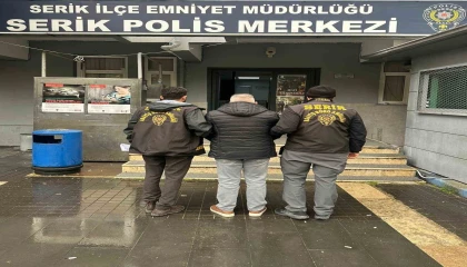10 yıldır firari olan hükümlü Serikte yakalandı