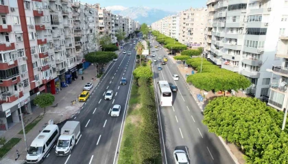 100. Yıl Bulvarında 5. etap asfalt çalışması tamamlandı