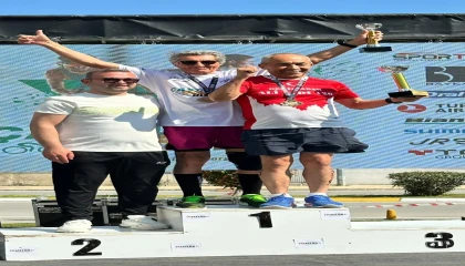 75 yaş üstü kategoride birinci olan milli sporcu Ali Bıdı Türkiye Kupası sahibi oldu