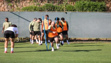 Alanyaspor, Beşiktaş maçı hazırlıklarına başladı