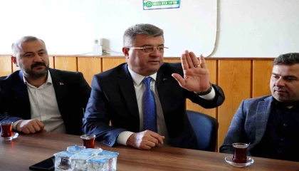 Alkan, başkanlık seçimleri çalışmalarına baba ocağından start verdi