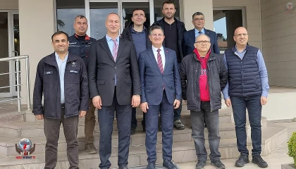 AMAÇ, BOTAŞ DÖRTYOL İŞLETME MÜDÜRLÜĞÜNÜ ZİYARET ETTİ