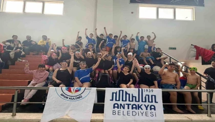 Antakya Belediyesinin sporcuları madalyaları topladılar
