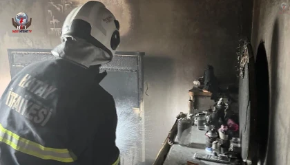 Antakyada ev yangını