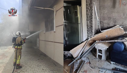 Antakyada ev yangını